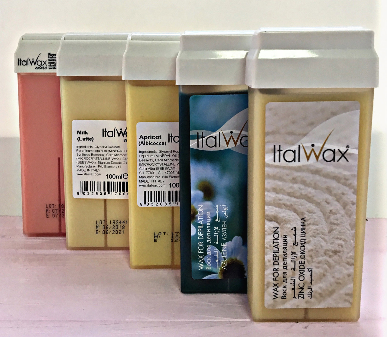 

Набор для депиляции - Воск в картридже 5шт light XS ItalWax