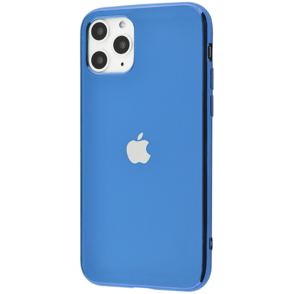 

TPU чехол Matte LOGO для Apple iPhone 11 Pro Max (6.5"), Голубой / blue