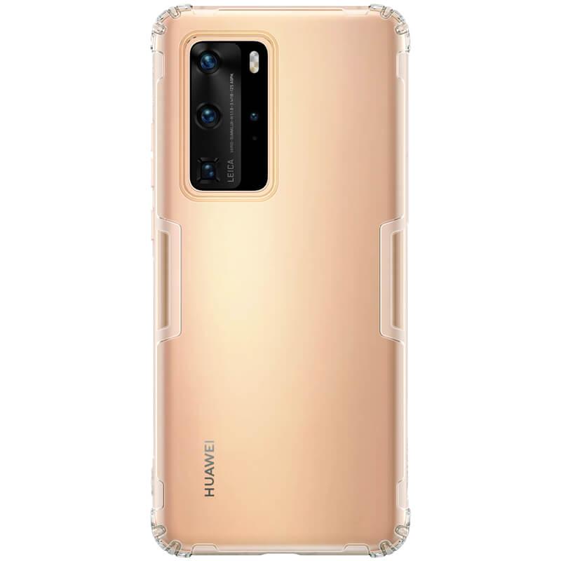 

TPU чехол Nillkin Nature Series для Huawei P40 Pro, Бесцветный (прозрачный)