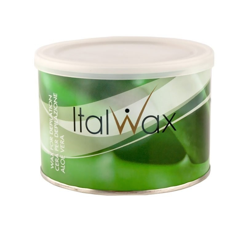 

Теплый Воск для депиляции в банке ItalWax Алое вера 400гр