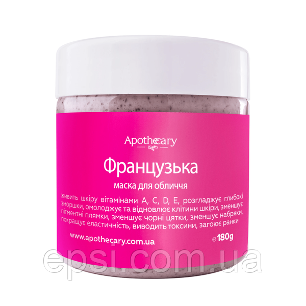 

Маска для обличчя Apothecary Skin Desserts Французька 180 г 4820000121156