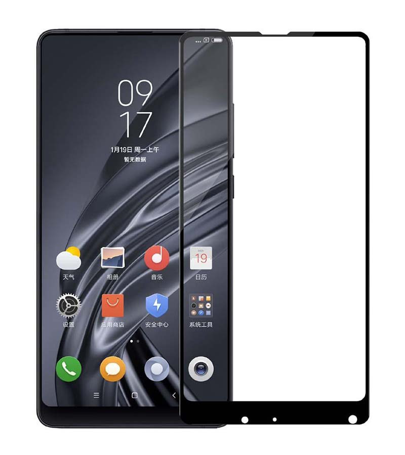 

Защитное стекло Full screen PowerPlant для Xiaomi Mi Mix 2, Black