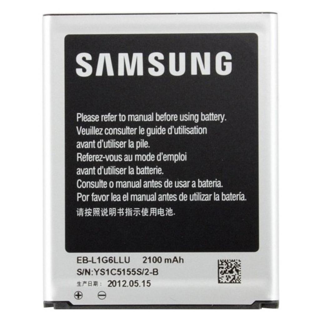

Аккумуляторная батарея для телефона Samsung for I9300 Galaxy S3 (EB-L1G6LLU / 23860), Серебро/черный
