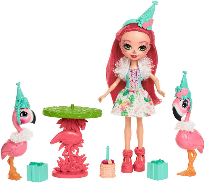 

Enchantimals Набор Праздник Фламинго Let's Flamingle Dolls & Playset FCG79