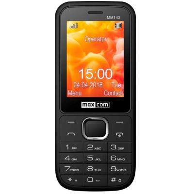 

Мобильный телефон Maxcom MM142 Black, Черный