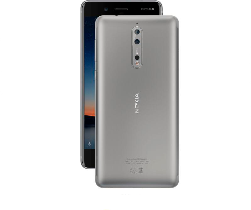 

Мобильный телефон Nokia Мобильный телефон Nokia Nokia 8 TA-1004 4/64Gb silver SKU_00000003618 SKU_00000003618