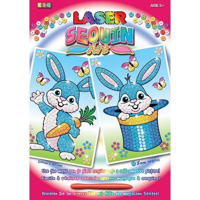 

Набор для творчества Sequin Art LASER Rabbits (SA1320)