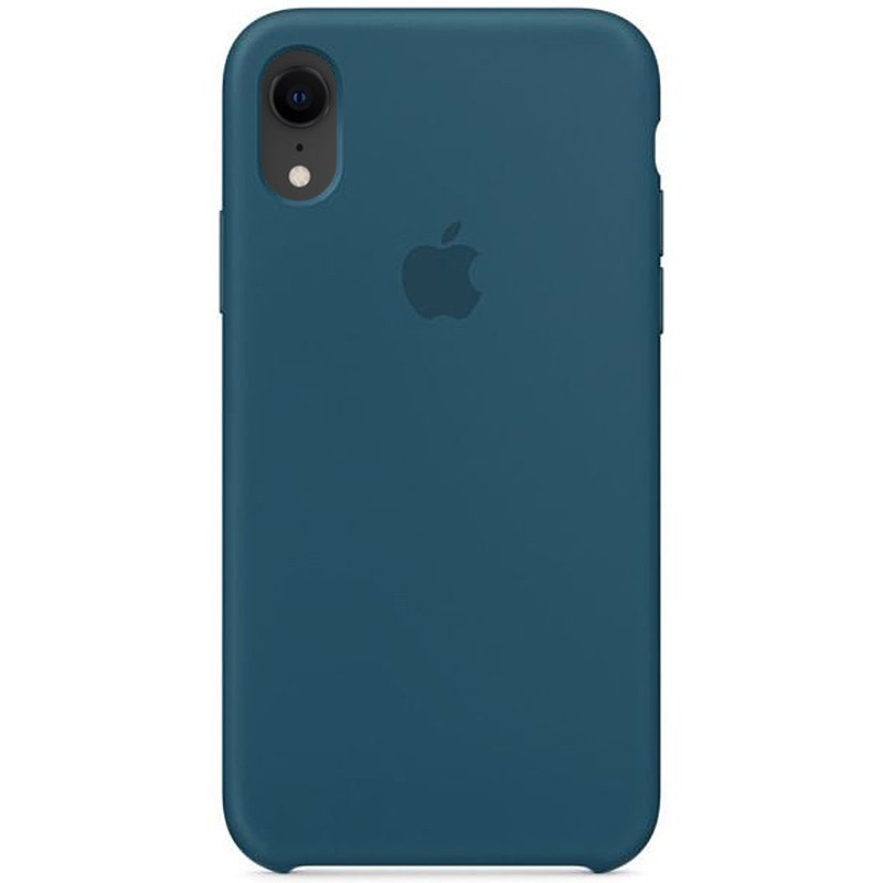 

Чехол Silicone Case (AA) для Apple iPhone XR (6.1"), Синий / cosmos blue