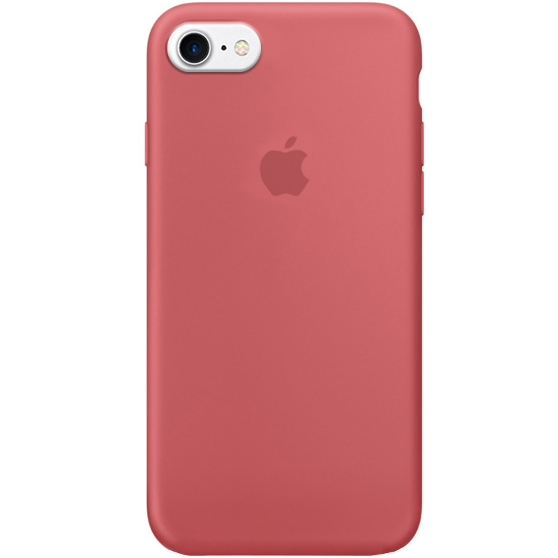 

Чехол Silicone Case Full Protective (AA) для Apple iPhone 7 / 8 / SE (2020) (4.7"), Красный / camellia