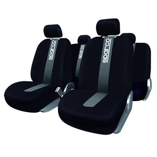 

Чехлы на сидения универсальные SPARCO Classic черно-серые комплект 168544
