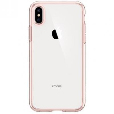 

Чехол для моб. телефона Spigen iPhone XS Max Ultra Hybrid Rose Crystal (065CS25129), Прозрачный;розовый