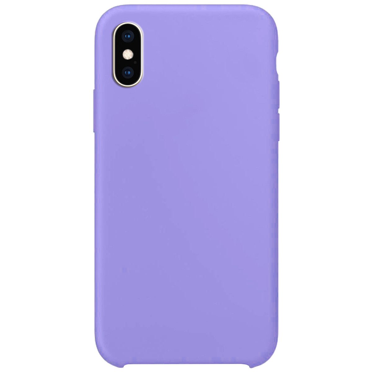 

Чехол Silicone Case without Logo (AA) для Apple iPhone XS Max (6.5"), Сиреневый / dasheen