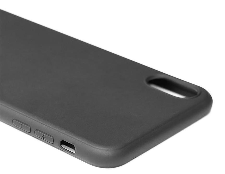 

Силиконовый чехол для iPhone X/XS, Черный