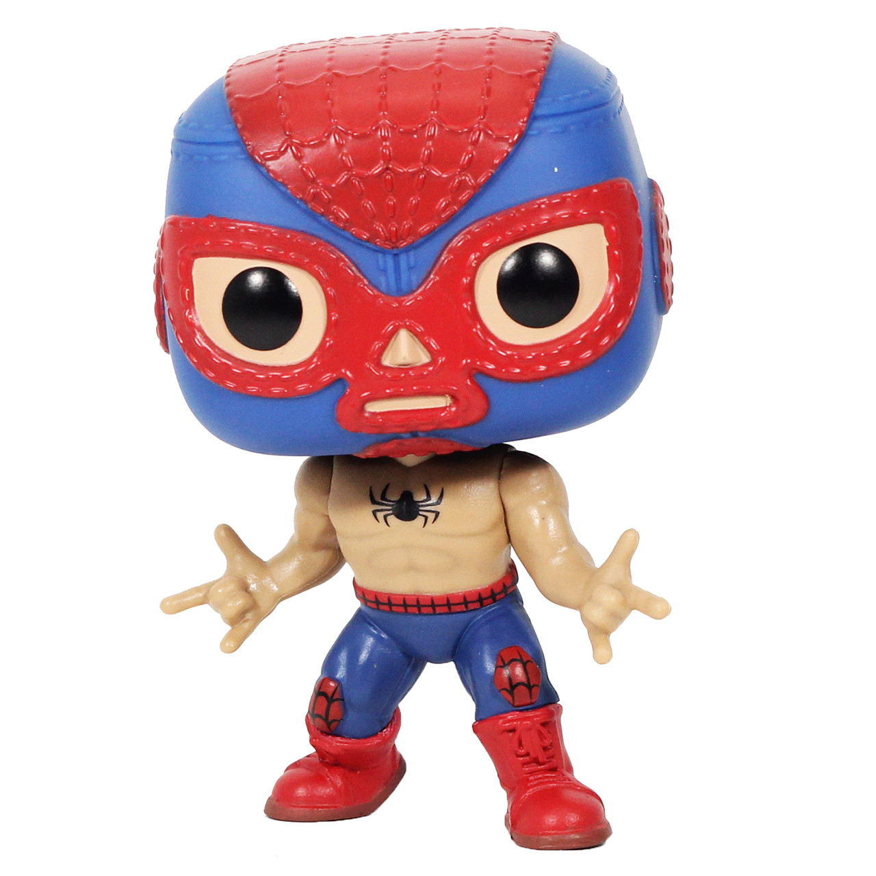 

Фигурка коллекционная героя funko pop! bobble marvel Марвел luchadores spiderman (fun2549863)