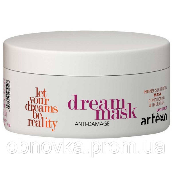 

Маска Artego Dream mask Anti damae для ослабленных волос 500 мл, КОД: 2420582