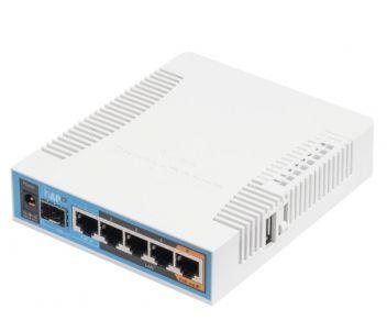 HAP ac (RB962UiGS-5HacT2HnT) Двухдиапазонная Wi-Fi точка доступа с 5-портами Ethernet  для домашнего