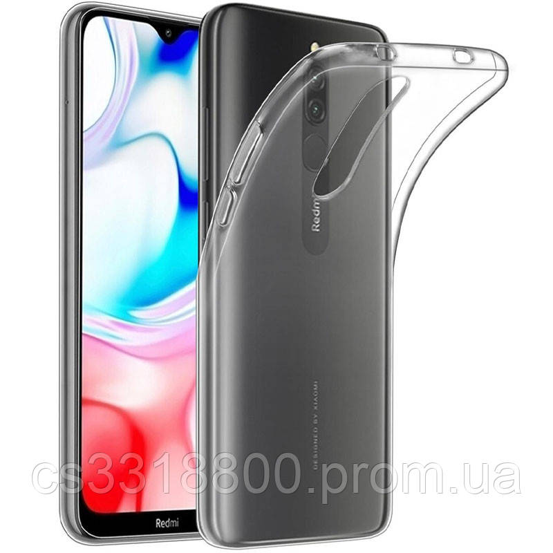 

TPU чехол Epic Transparent 1,0mm для Xiaomi Redmi 8, Бесцветный (прозрачный)