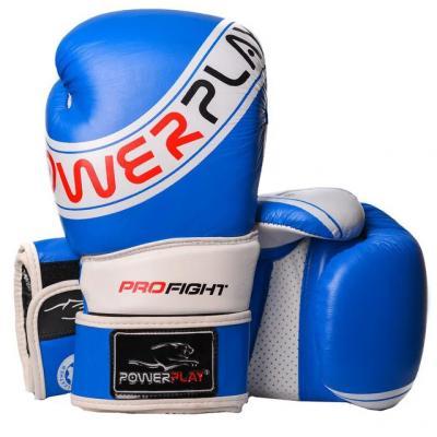 

Боксерские перчатки PowerPlay 3023A 16oz Blue/White (PP_3023A_16oz_Blue), Синий