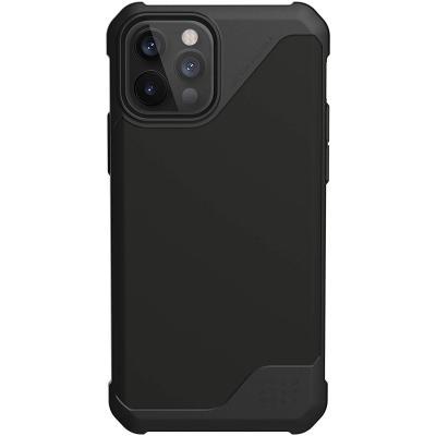 

Чехол для моб. телефона UAG iPhone 12 / 12 Pro Metropolis LT(PU), SATN Black (11235O113840), Черный