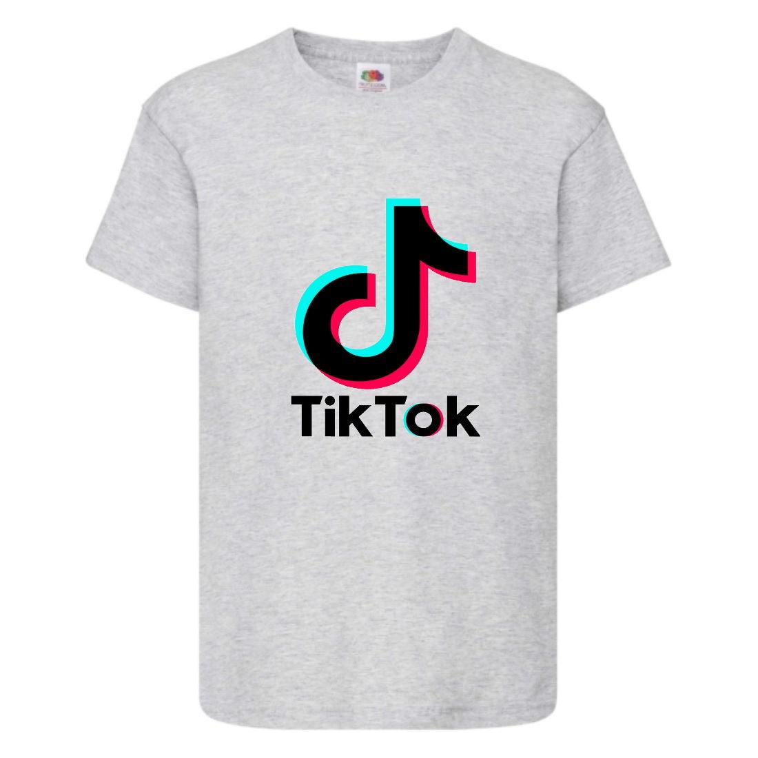 

Футболка Tik Tok серая (TTgr-1)