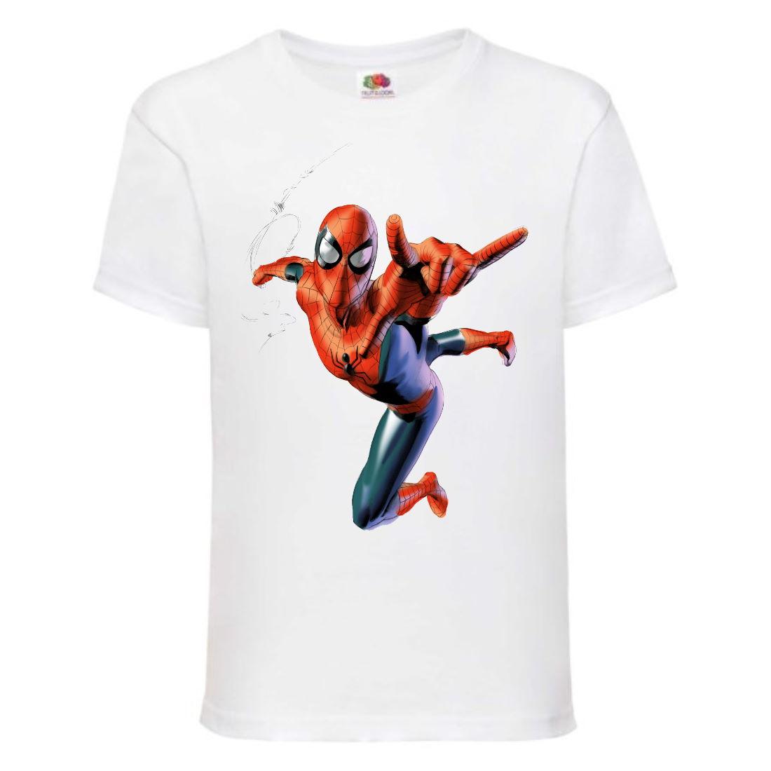 

Футболка Человек Паук (Spiderman-003) белая