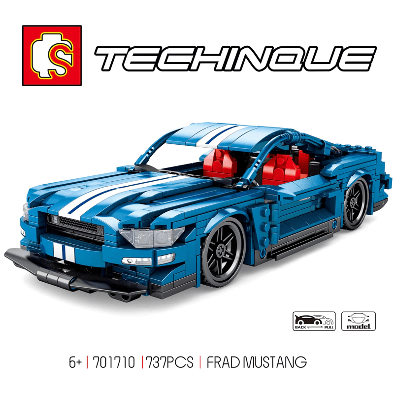 

Конструктор Sembo Block Technique "Ford Mustang" 737 дет (701710)