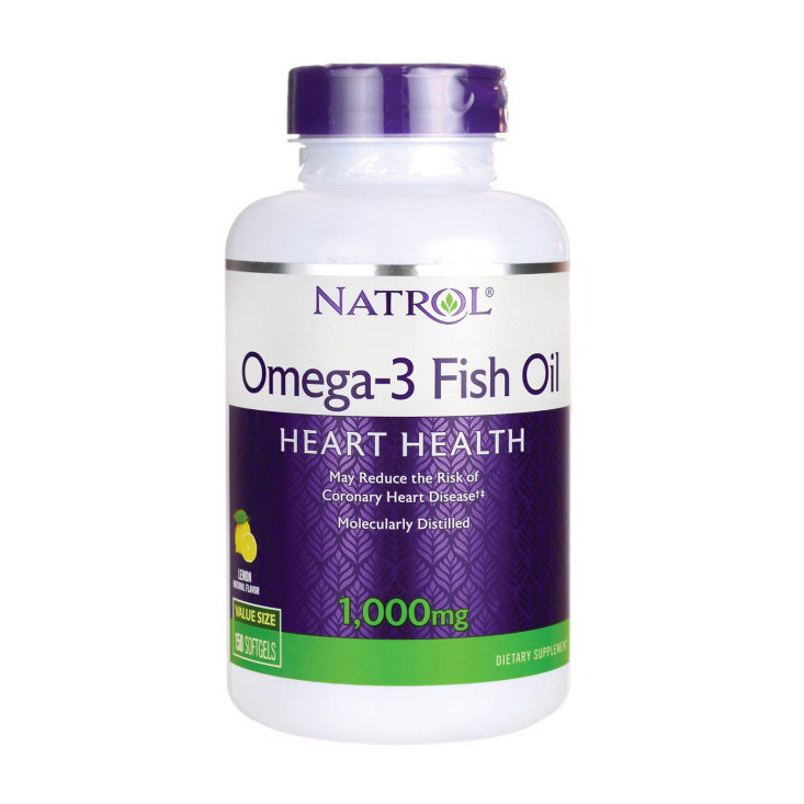 

Рыбий жир Natrol Omega-3 Fish Oil 1000 мг 90 гель.капс 90 гель.капс Качественная продукция! (453117)