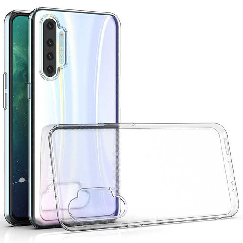 

TPU чехол Epic Transparent 1,0mm для Realme XT, Бесцветный (прозрачный)