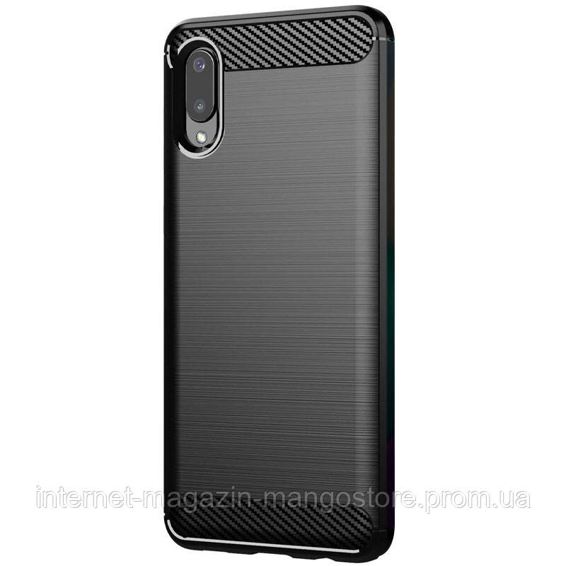 

TPU чехол Slim Series для Samsung Galaxy A02, Черный