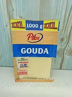 Сыр слайсами Гауда без консервантов Pilos Gouda 500г Польша