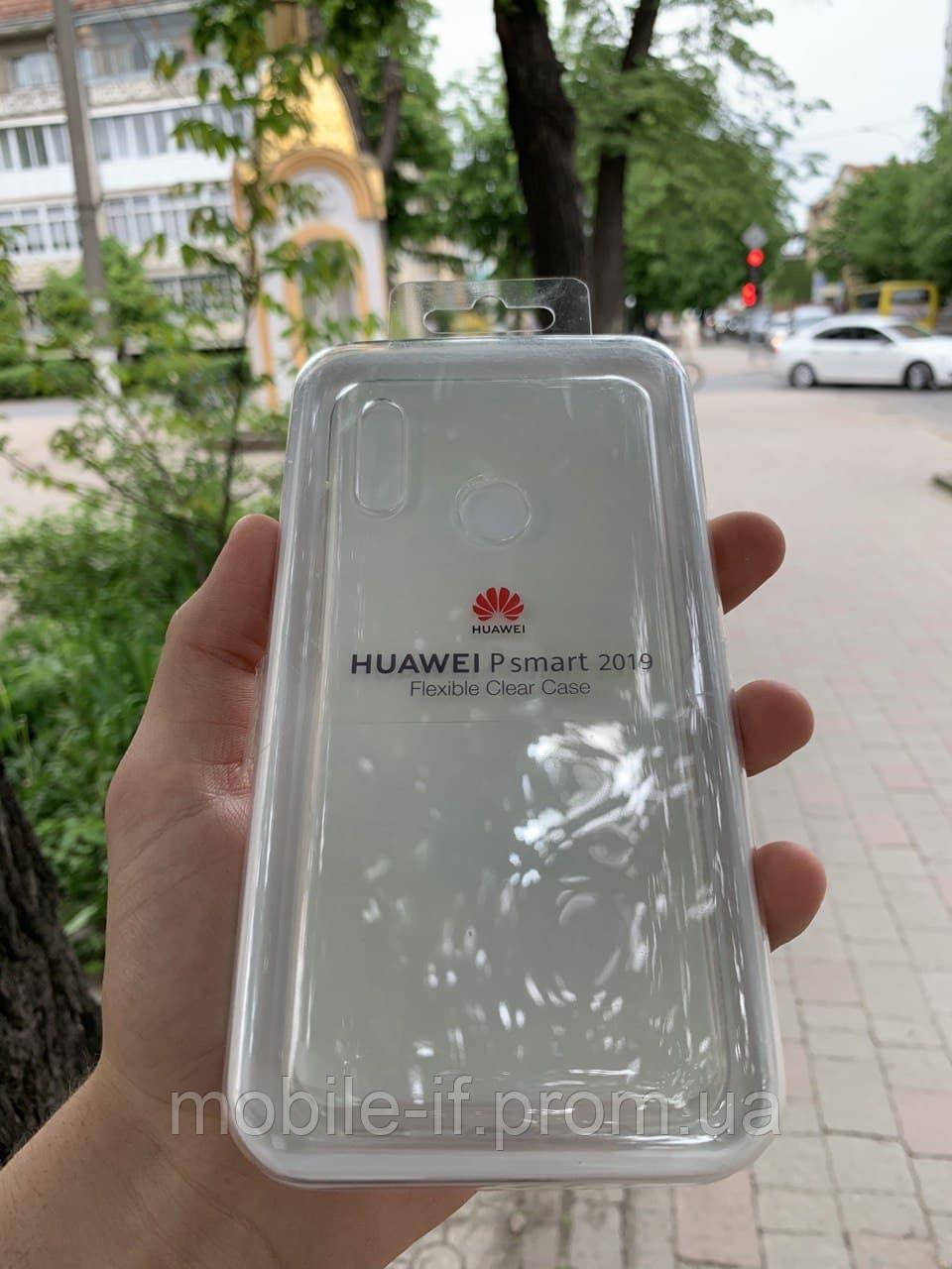 Чохол силікон Huawei P smart 2019 прозорий
