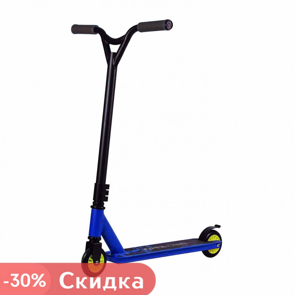 

Самокат трюковый 2-х колёсный TR21025 (Blue)