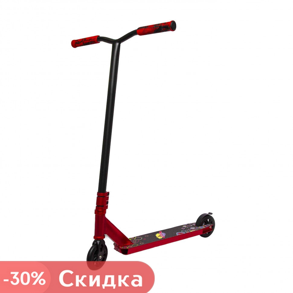 

Самокат трюковый 2-х колёсный TR21029 (Red)