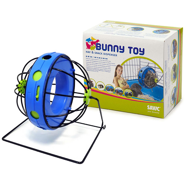 

Кормушка для грызунов Savic Bunny Toy (САВИК БАННИ ТОЙ), для сена и лакомств, 20х20х20см