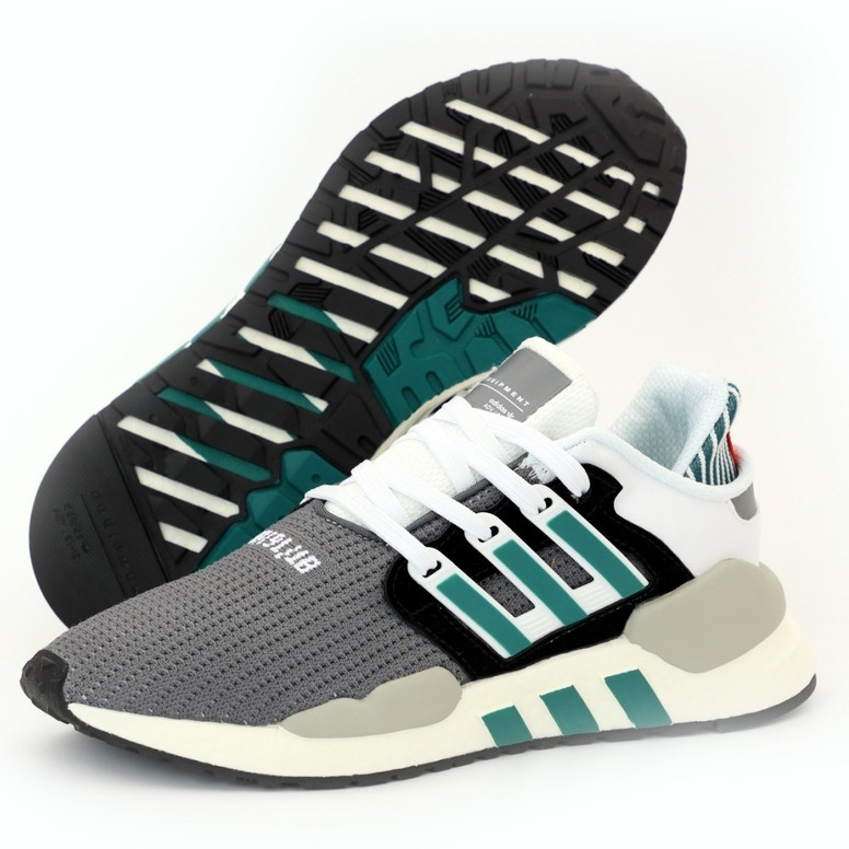 

Мужские кроссовки в стиле Adidas EQT Support 91/18, серый, зеленый, белый, Вьетнам 42 43