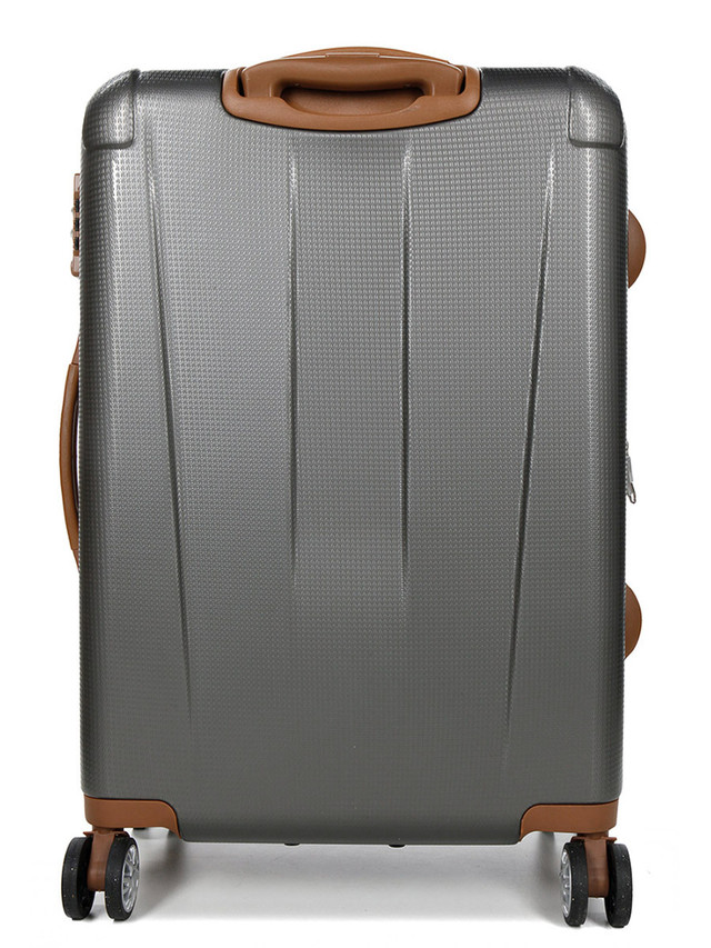 Пластиковый чемодан Airtex 949 серый