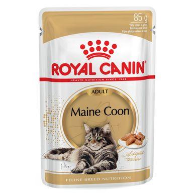 

Влажный корм для взрослых кошек породы мейн-кун Royal Canin Maine Coon Adult 85 г (домашняя птица)