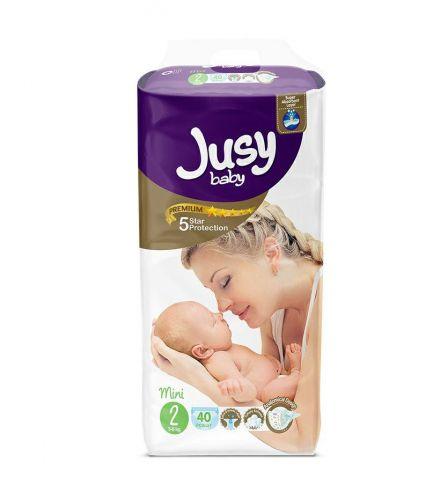 

Детские подгузники "Jusy mini" 2 (3-6 кг) Jmini40