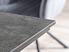 Стол обеденный SALVADORE Ceramic SIGNAL серый мрамор/черный матовый, фото 6