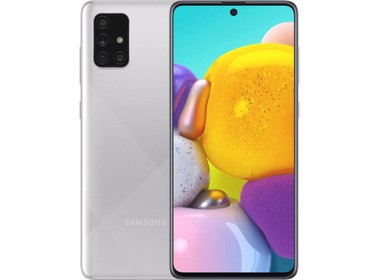 

Смартфон Samsung SM-A715FZ (Galaxy A71 6/128Gb) Metallic Silver (SM-A715FMSUSEK), Серый