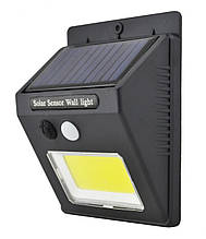 Светильник уличный с датчиком движения и солнечной панелью SH-1605 1PC 350 люмен Black