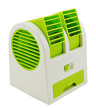 Міні-кондиціонер вентилятор Mini Fan HB-168 Green Кондиціонери в Україні