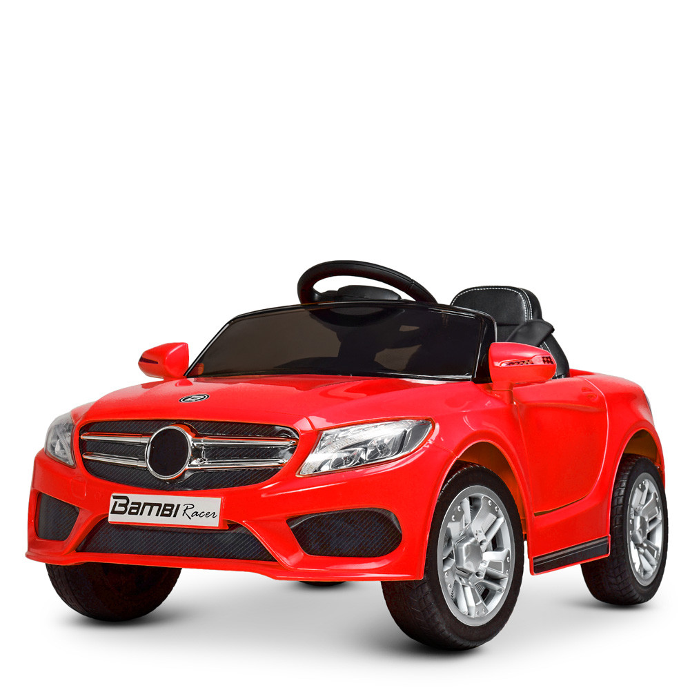 

Детский электромобиль Mercedes (2 мотора, MP3, USB, FM) Bambi M 2772EBLR-3 Красный