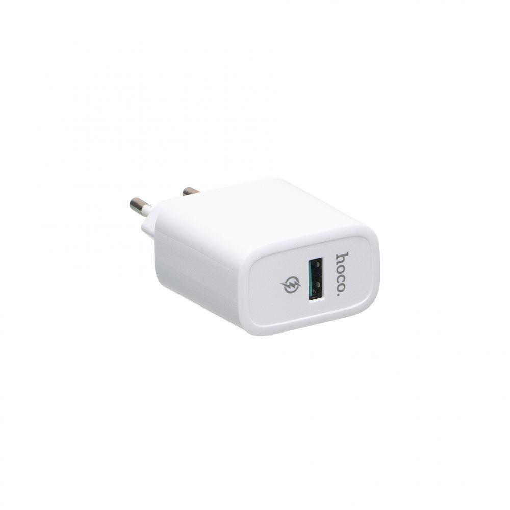 

Зарядное устройство Hoco C69A 3.0A 22.5W Quick Charge 3.0 USB Power Белый, White