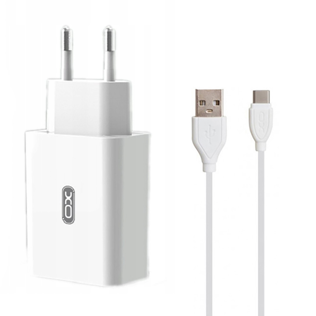 

Сетевое зарядное устройство XO L36 адаптер QC3.0 1USB 3А + Type-C White (arbc5863)