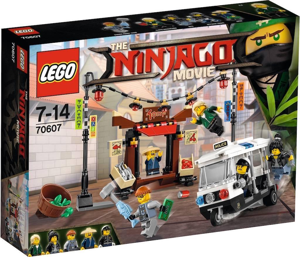 

Lego Ninjago Movie Погоня по городу Ниндзяго 70607