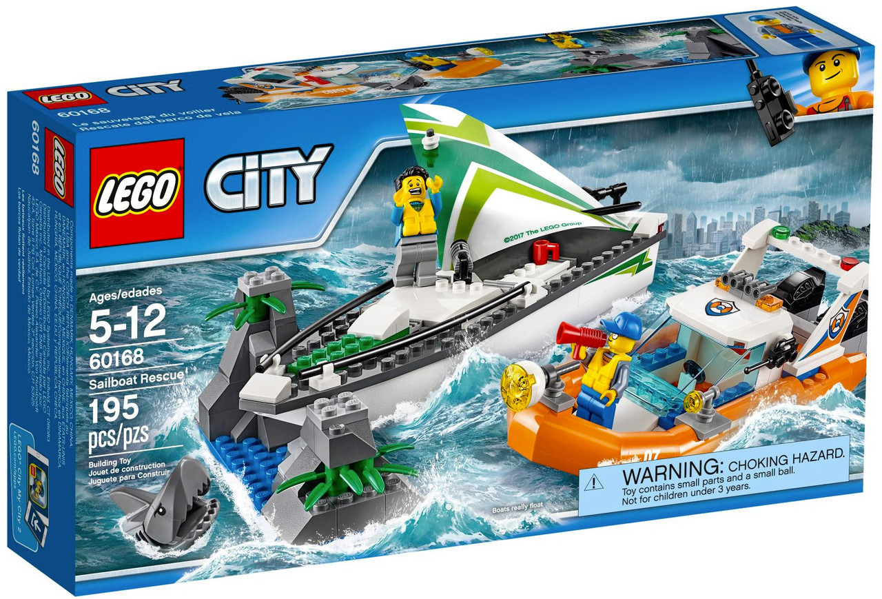 

Lego City Операция по спасению парусной лодки 60168