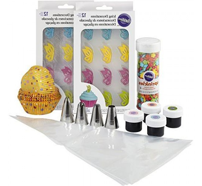 

Набор для украшения капкейков Wilton Butterflies Cupcake Decorating Kit