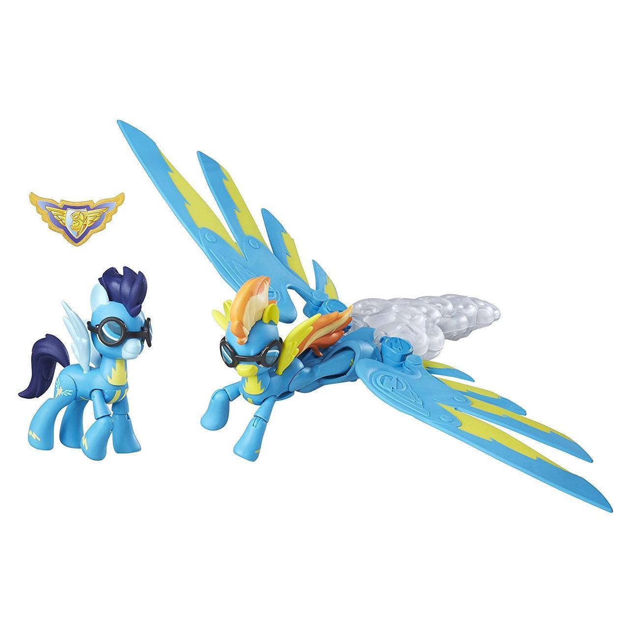 

Фигурки My Little Pony Спитфайр и Сорин серии Защитники гармонии Guardians of Harmony Spitfire and Soarin'