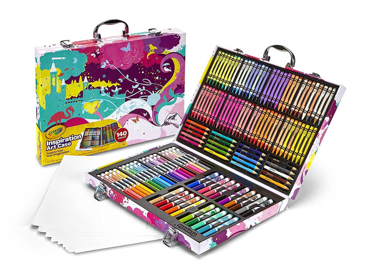 

Crayola Inspiration Art Case Набор Крайола для творчества 140 предметов